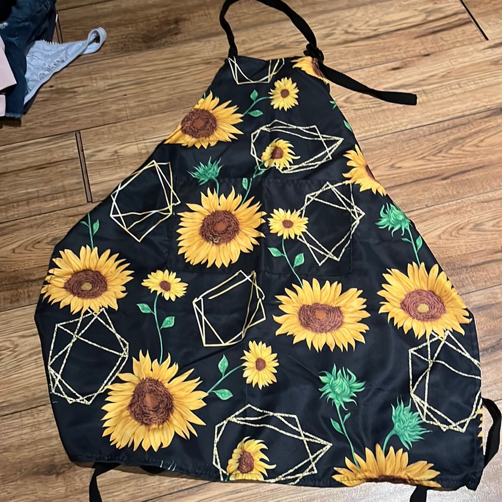Sunflower apron